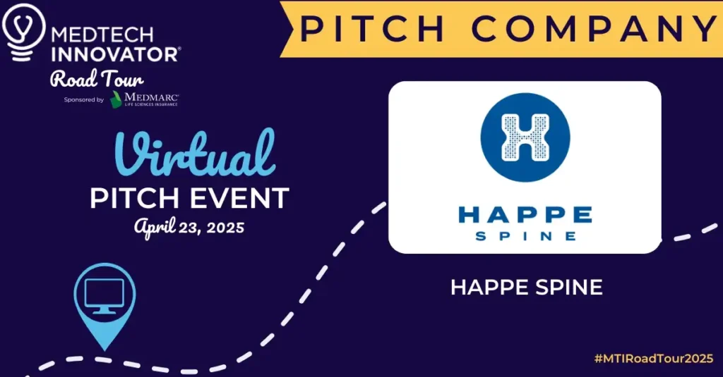HAPPE Spine MedTech Innovator Virtual Pitch Event